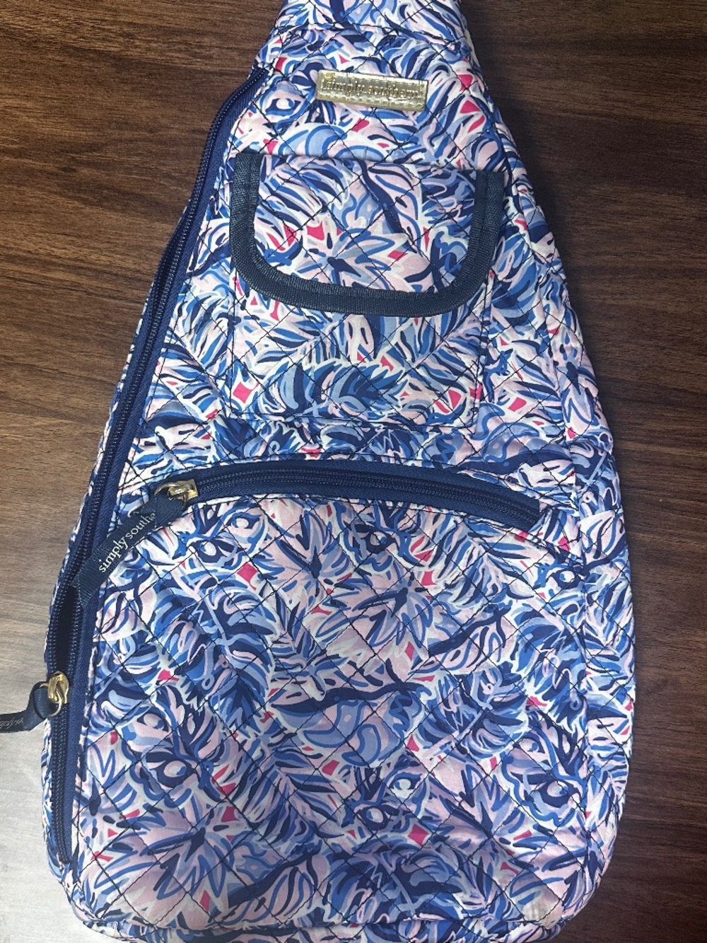 Over the shoulder backpack
